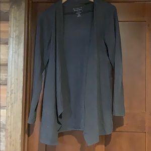 Grey maternity cardigan